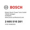Bosch Schutzhaube ohne Deckblech zum Schleifen