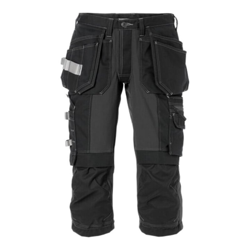 Fristads Stretch-3/4-Hose 2531 CYD Schwarz (Herren)