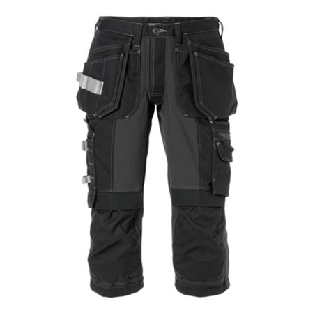 Fristads Stretch-3/4-Hose 2531 CYD Schwarz (Herren)