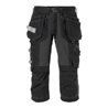 Fristads Stretch-3/4-Hose 2531 CYD Schwarz (Herren)