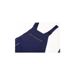 Planam Latzhose Canvas 320 weiss