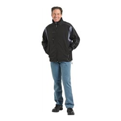 NOW Softshelljacke schwarz/grau