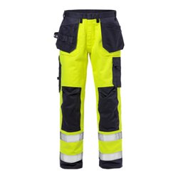 Fristads Flame High Vis Handwerkerhose Kl. 2 2584 FLAM (Herren)