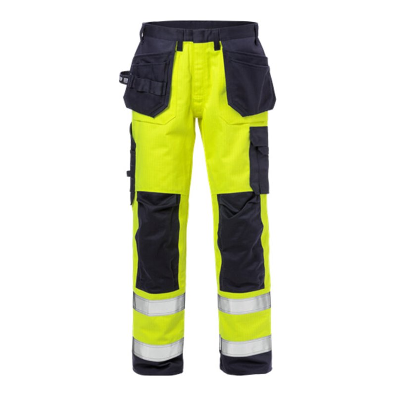 Fristads Flame High Vis Handwerkerhose Kl. 2 2584 FLAM (Herren)
