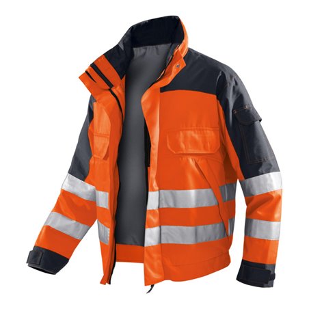 Kübler Wetter-Dress Jacke 1621 warnorange/anthrazit