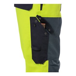 Fristads Flame High Vis Latzhose Kl. 2 1584 FLAM (Herren)