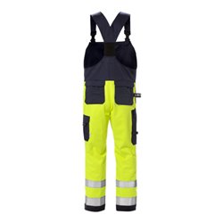 Fristads Flame High Vis Latzhose Kl. 2 1584 FLAM (Herren)