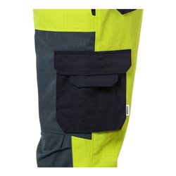 Fristads Flame High Vis Latzhose Kl. 2 1584 FLAM (Herren)
