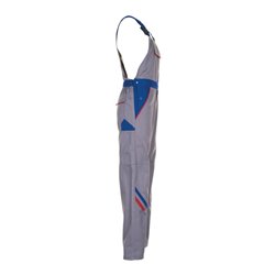 Planam Latzhose Highline zink/kornblau