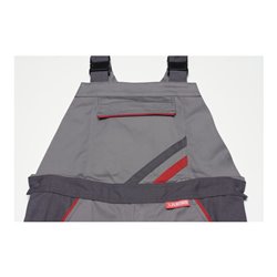 Planam Latzhose Highline zink/kornblau