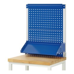 Rau System-Aufbau zur Montage auf Arbeitsplatte T350xH900mm, enzianblau