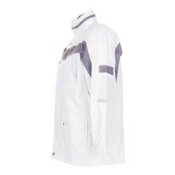 Planam Allwetterjacke Plaline weiß/zink
