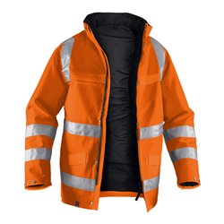 Kübler Wetter-Dress Jacke 1965 warnorange