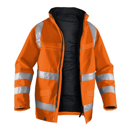 Kübler Wetter-Dress Jacke 1965 warnorange