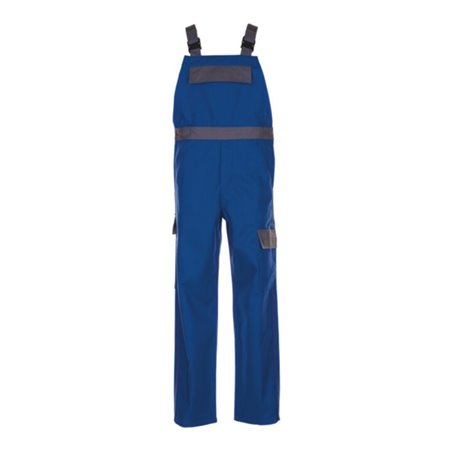 Planam Latzhose Major Protect kornblau/grau