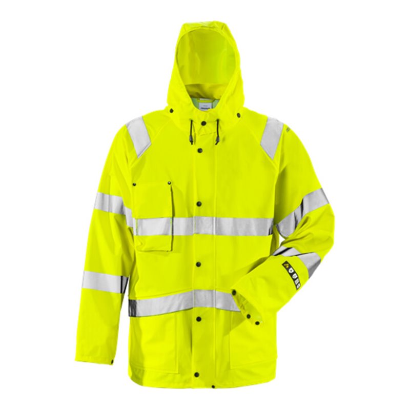 Fristads Flame High Vis Regenjacke Kl. 3 4845 RSHF Gelb (Herren)