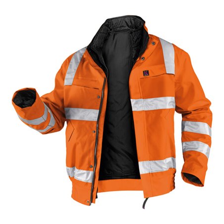 Kübler Wetter-Dress Jacke 1967 warnorange