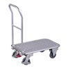 VARIOfit Aluminium Klappbügelwagen mit Riefengummimatte 900 x 600 mm