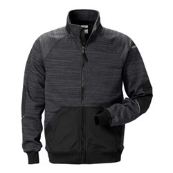 Fristads Sweatjacke 7052 SMP Grau (Unisex)