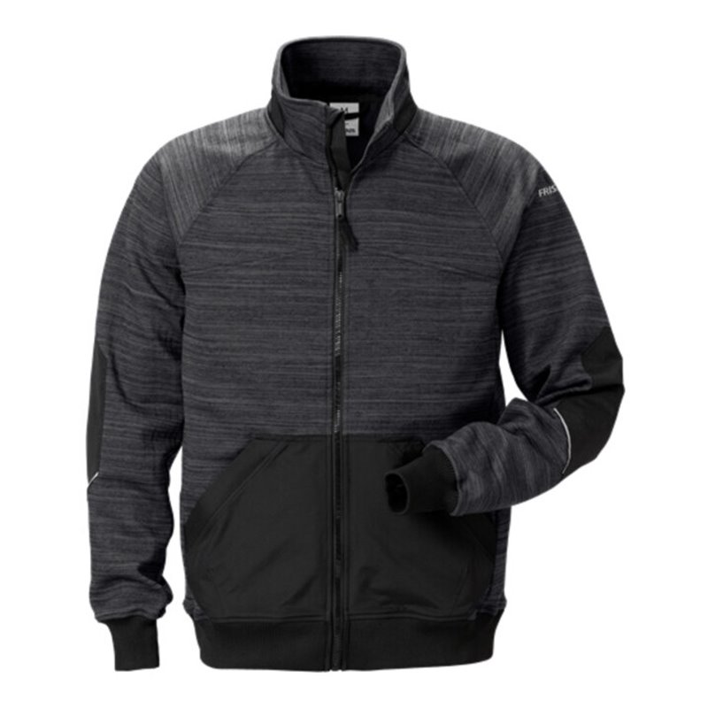 Fristads Sweatjacke 7052 SMP Grau (Unisex)