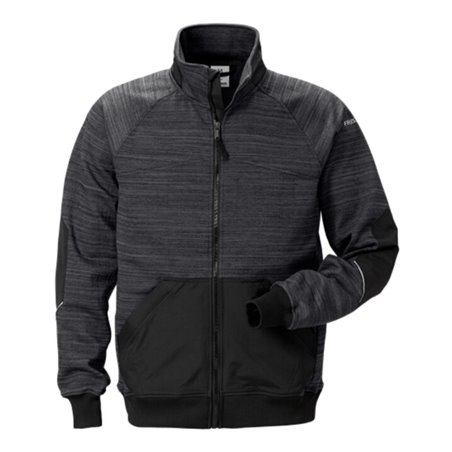 Fristads Sweatjacke 7052 SMP Grau (Unisex)