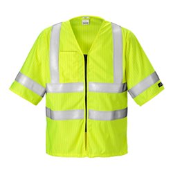 Fristads Flame High Vis Weste Kl. 3 5023 FHA Gelb (Herren)