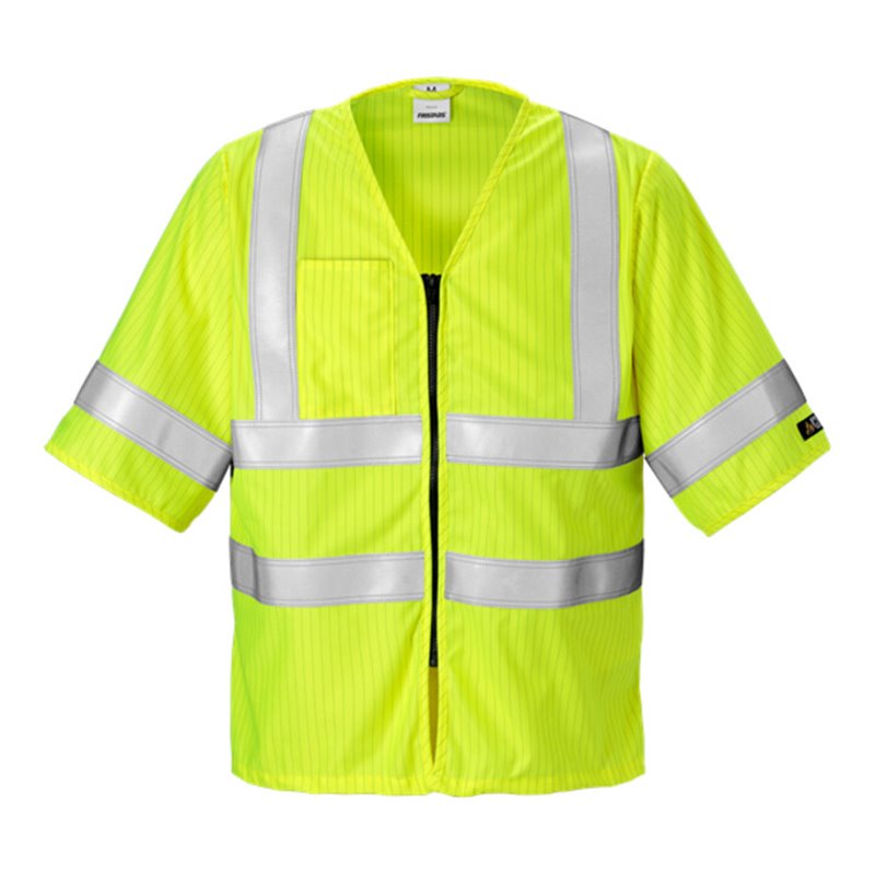 Fristads Flame High Vis Weste Kl. 3 5023 FHA Gelb (Herren)