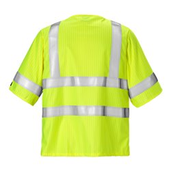 Fristads Flame High Vis Weste Kl. 3 5023 FHA Gelb (Herren)