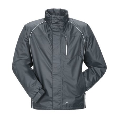 Planam Jacke Monsun grau