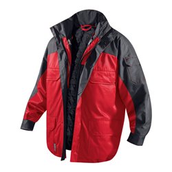Kübler Wetter-Dress Jacke 6187 rot/anthrazit