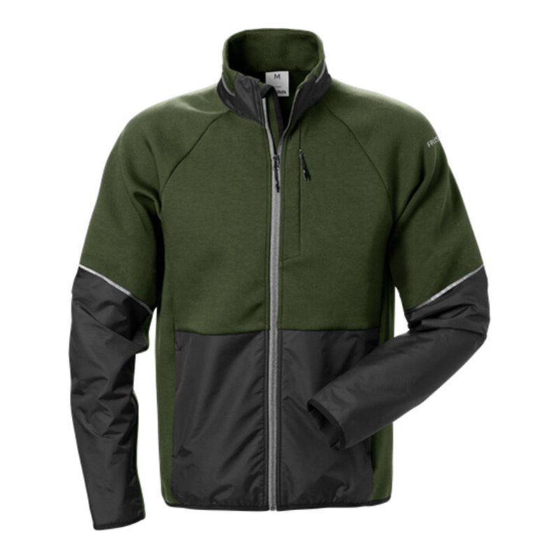 Fristads Sweatjacke 7513 DF Grün (Herren)