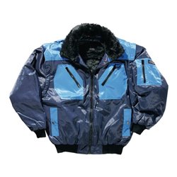 Asatex Pilotenjacke marine/kornblau