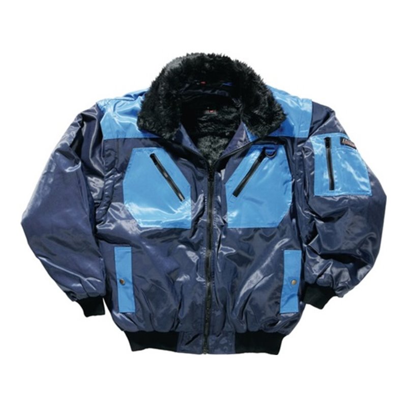 Asatex Pilotenjacke marine/kornblau