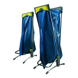 Hailo Abfall-Sammel-System ProfiLine 120 stehend, fußbetätigt