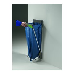 Hailo Abfall-Sammel-System ProfiLine 120 W wandhängend, fußbetätigt