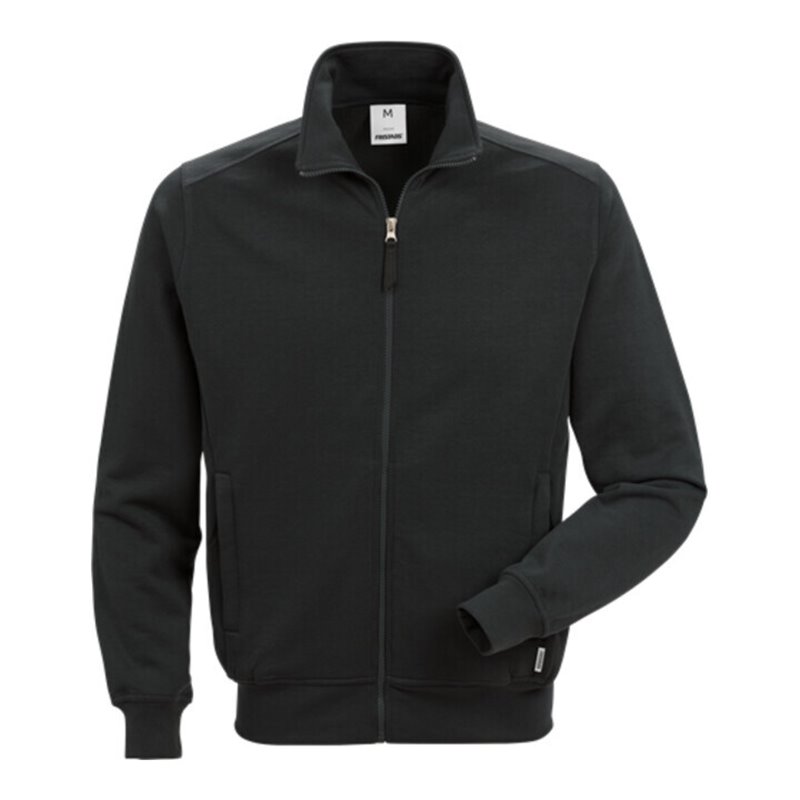 Fristads Sweatjacke 7608 SM Schwarz (Herren)