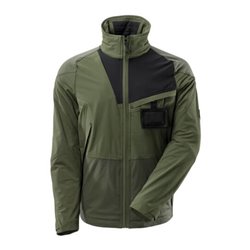 Mascot Jacke, Stretchstoff, geringes Gewicht Arbeitsjacke mossgrün/schwarz