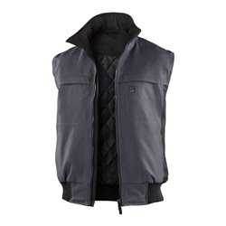 Kübler Wetter-Dress Weste 7168 anthrazit/schwarz