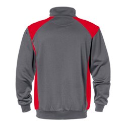 Fristads Sweatshirt 7048 SHV Rot Grau (Herren)
