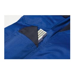 Planam Latzhose Tristep grau/schwarz