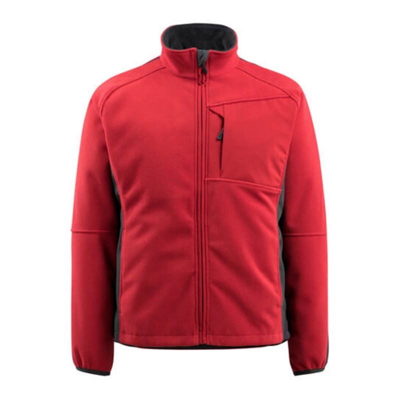 Mascot Marburg Fleecejacke rot/schwarz