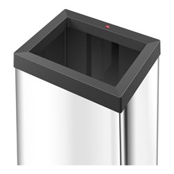 Hailo Großraum-Abfallbox Big Box Quick silber
