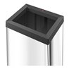 Hailo Großraum-Abfallbox Big Box Quick silber