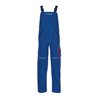 Planam Basalt Arbeitskleidung Latzhose kornblau/rot