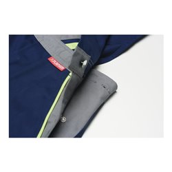 Planam Latzhose Visline marine/gelb/zink