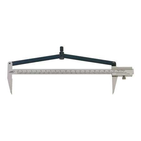 Helios Preisser Zirkelmessschieber mit Feststellschraube