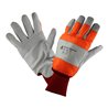 Hase Kettensägenführer-Handschuhe Forest Master Rindnappaleder