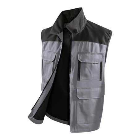 Kübler Worktrend Pro Weste 8122 mittelgrau/anthrazit