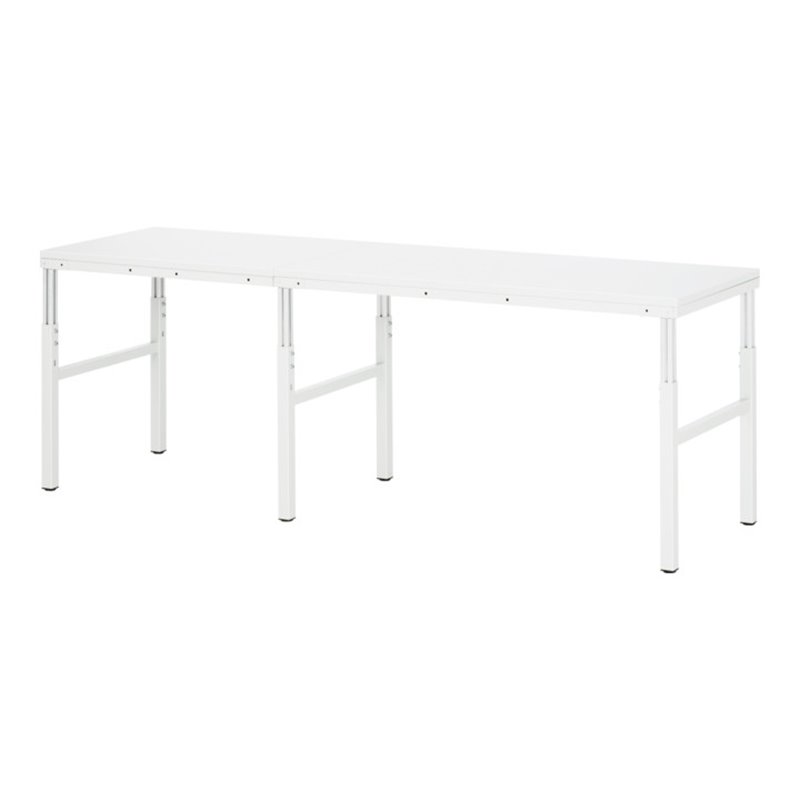 Rau Anbau-Arbeitstisch Serie E Hartlaminat-Platte 650-1000 mm Hartlaminat-Platte