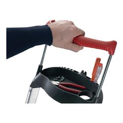 Hailo Stufenstehleiter Alu., einseitig